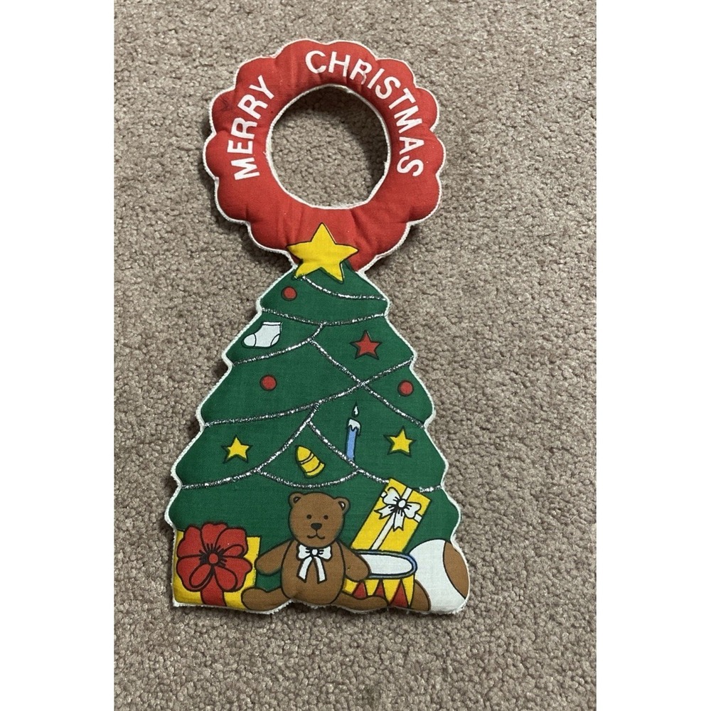 Christmas Tree Knob Decor‎ Knocker Holiday Creative Holiday Vintage Door Handle
